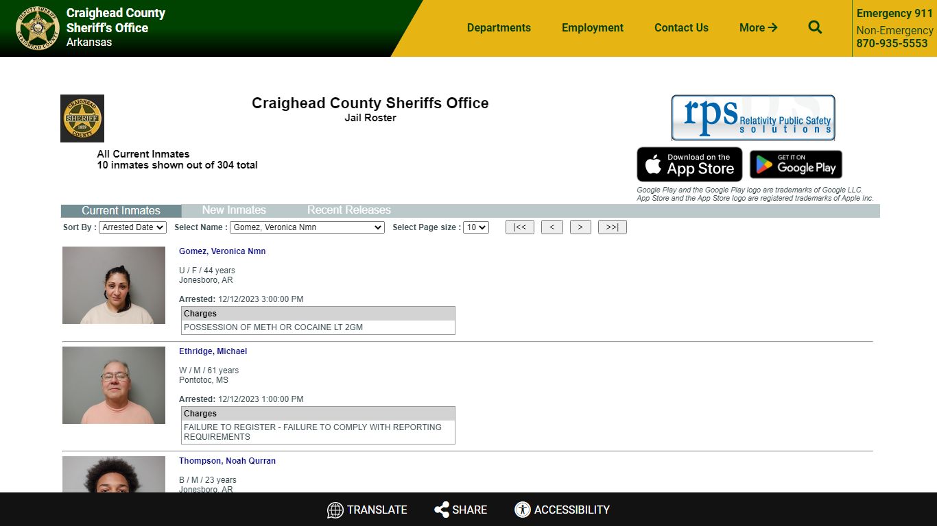 Craighead County Arkansas Sheriff's Office | Jonesboro - Lake City